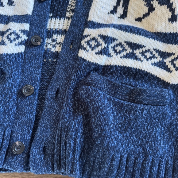 Abercrombie & Fitch Holiday Christmas Cardigan Sweater size Small NEW! - Picture 8 of 12